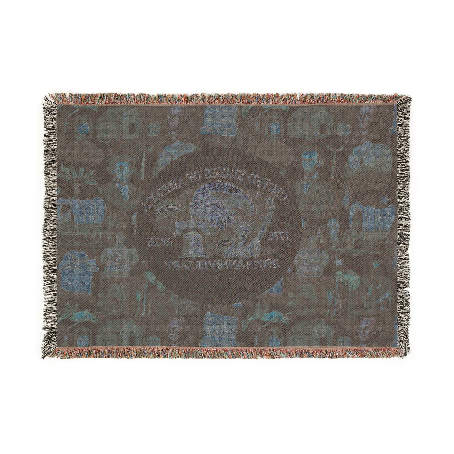 250th anniversary Woven Blanket — Vintage Throw