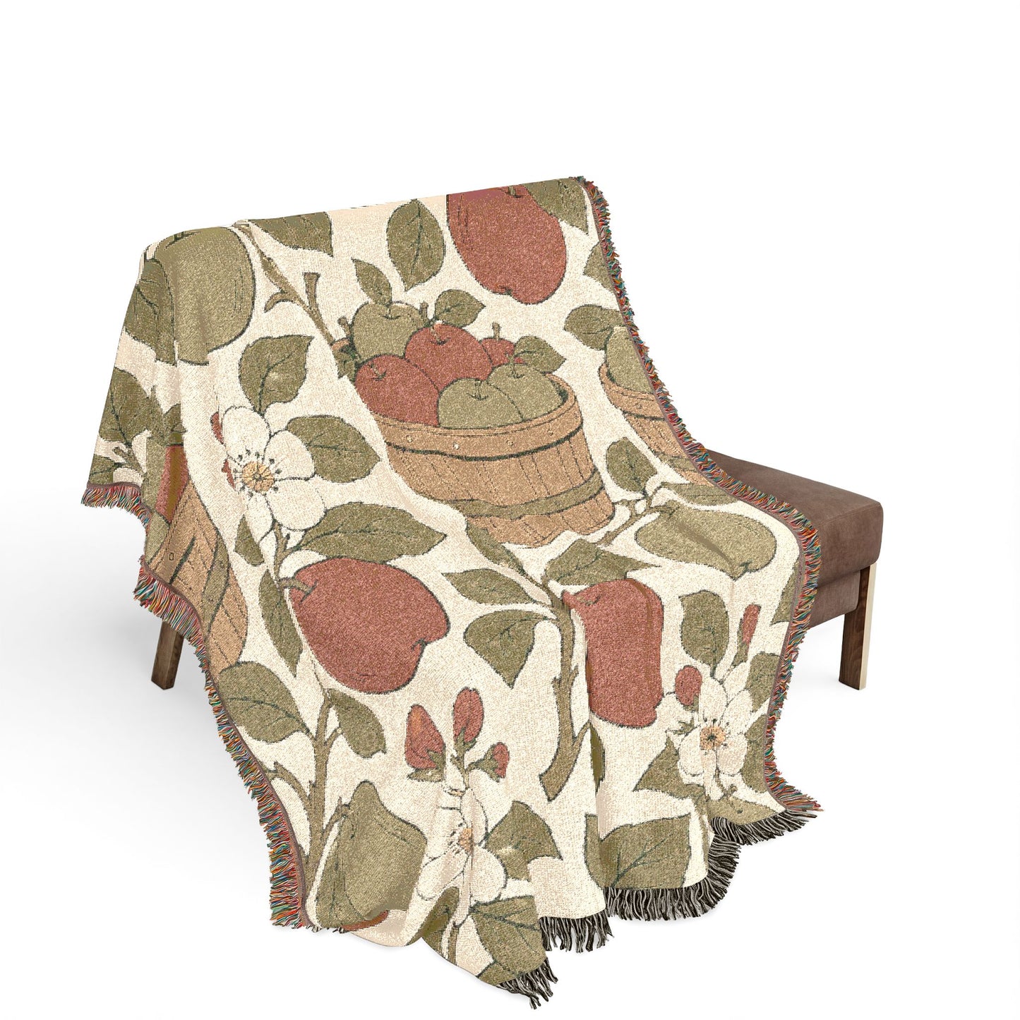 Apple Orchard Woven Throw Blanket