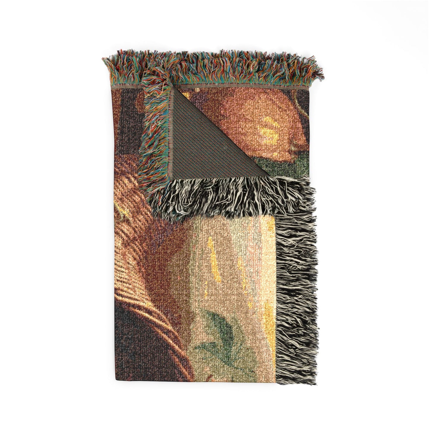 Autumn Cornucopia Woven Blanket
