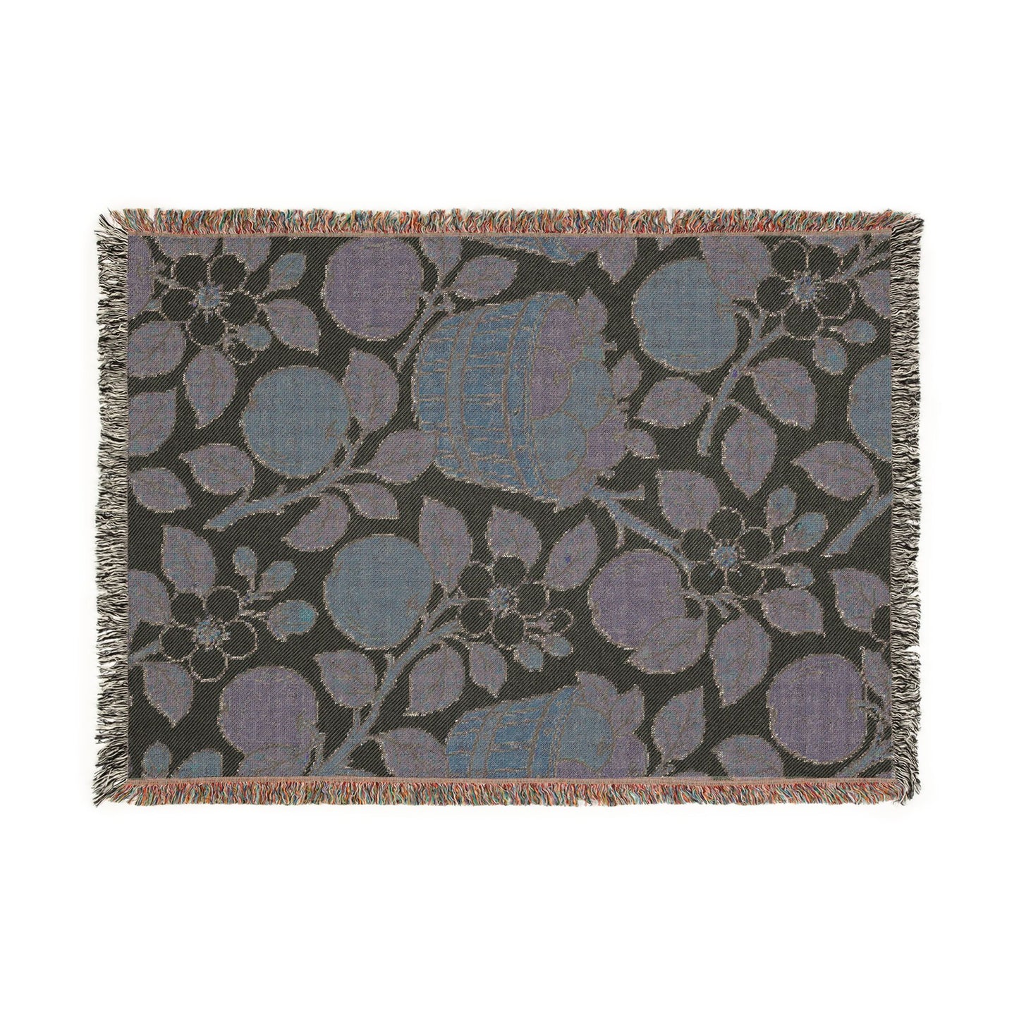 Apple Orchard Woven Throw Blanket