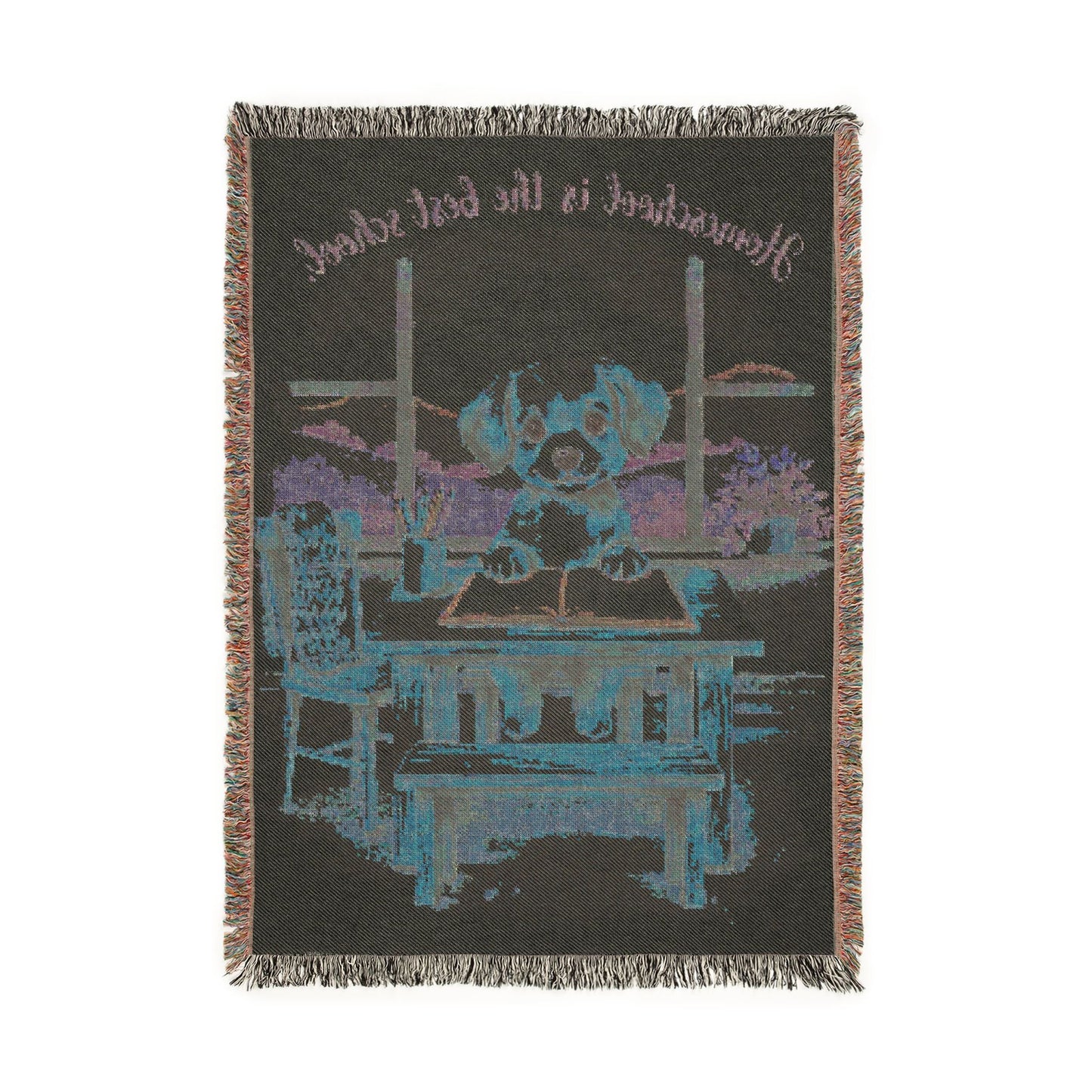 Homeschool Puppy at Table Design, Cozy Nursery & Kids Room Decor