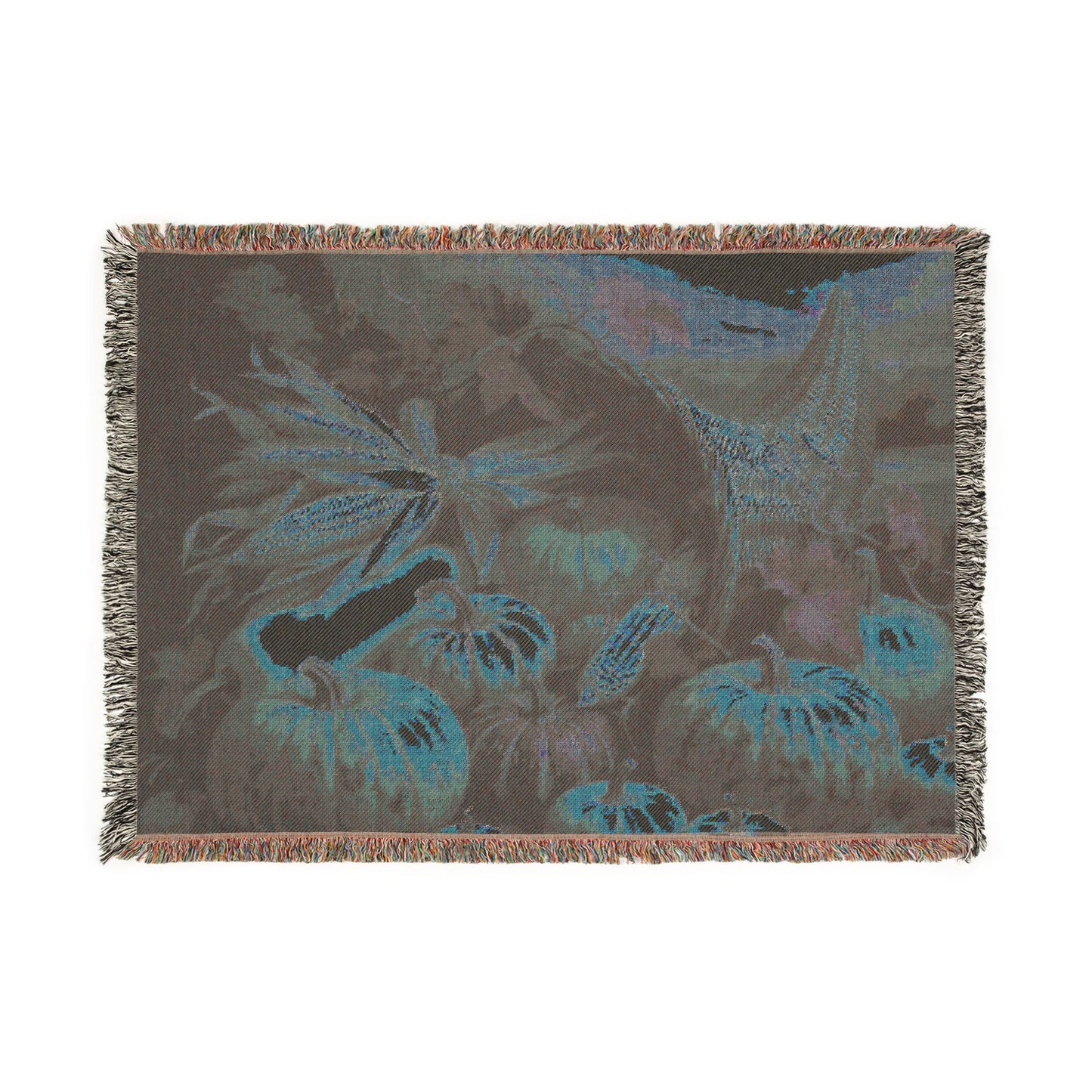 Autumn Cornucopia Woven Blanket